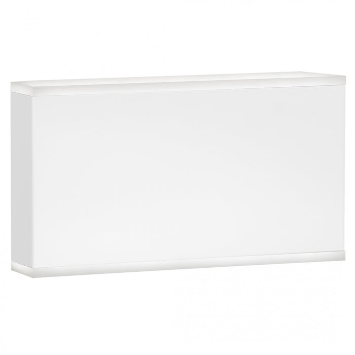 Dainolite Emery LED Wall Sconce 20w Matte White Frosted Acrylic Diffuser Lamp