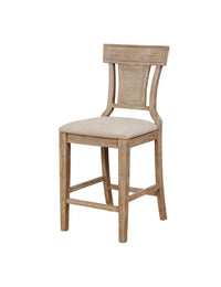 Rylan Fabric Counter-Height Stool - Natural