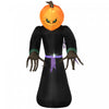 Homcom 7ft Pumpkin Reaper Inflatable Halloween Decoration
