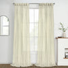 Habitat Paloma Grey Sheer Dual Header Curtain Panel - 52 x 108