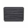 Navis Contemporary 32" Nightstand in Charcoal Gray (2-Drawer) | Table de nuit contemporaine Navis 81 cm en gris charbon (2 tiroirs)