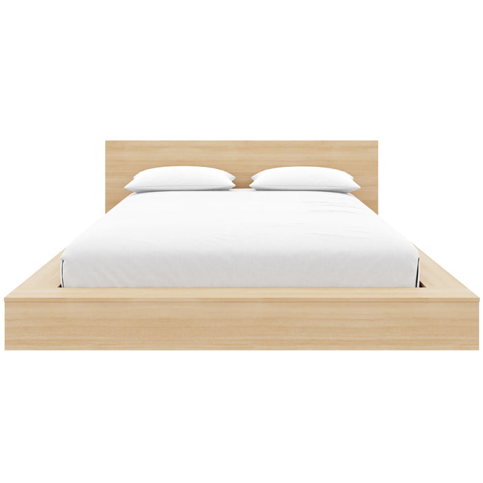 Kanso Low Platform Bed Set Queen Bed