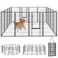 PawHut 16 Panels Dog Playpen, 27