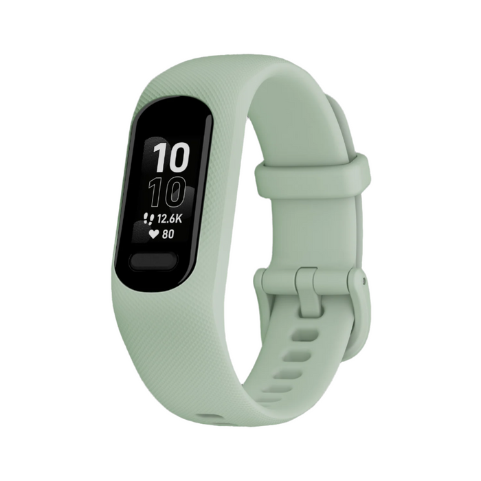 Garmin Vivosmart® 5 Gps Smartwatch - Fitness Tracker With Black Case And Cool Mint Silicone Band