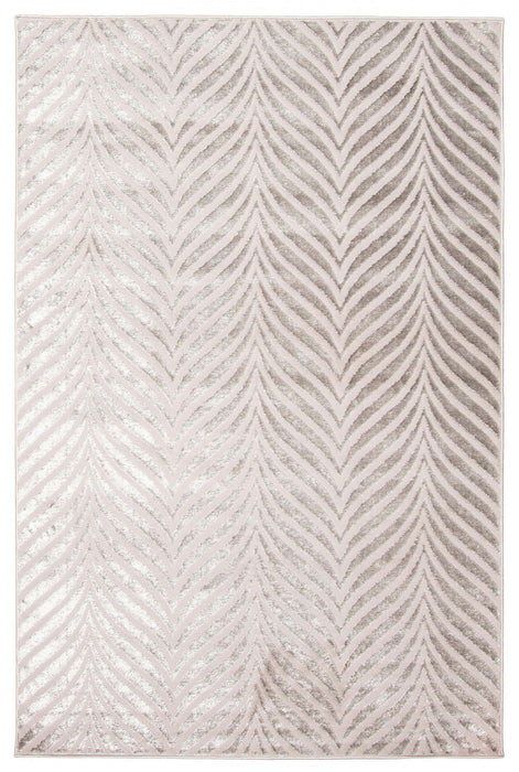 Roman Grey Area Rug - 5'0\" x 8'0\"