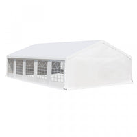 Outsunny 20'x33' Large Party Tent & Carport With Removable Sidewalls And Windows, Portable Garage Ca