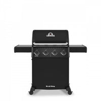 Broil King Crown 410 Shadow 4-Burner 40,000-BTU Natural Gas BBQ - 865057 Grill 