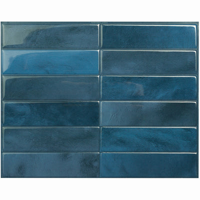 Smart Tiles Peel and Stick 4-Sheet 12 x 9 Backsplash - Morocco Agadir|Dosseret Smart Tiles peler et coller 12 x 9, 4 feuilles - Morocco Agadir