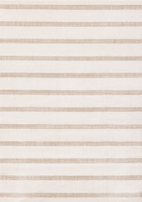 Covington Modern Neutral Striped Indoor Area Rug - 5'3