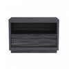 Navis Contemporary 32\" Nightstand in Charcoal Gray (1-Drawer)