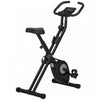 Soozier Foldable Exercise Bike With 8-level Magnetic Resistance, Black