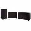 Granville Modern 3-Piece Dresser Set in Black