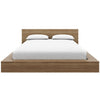 Kanso Low Platform Bed Set Queen Bed | Kanso Lit a Plateforme Basse avec Tete de Lit