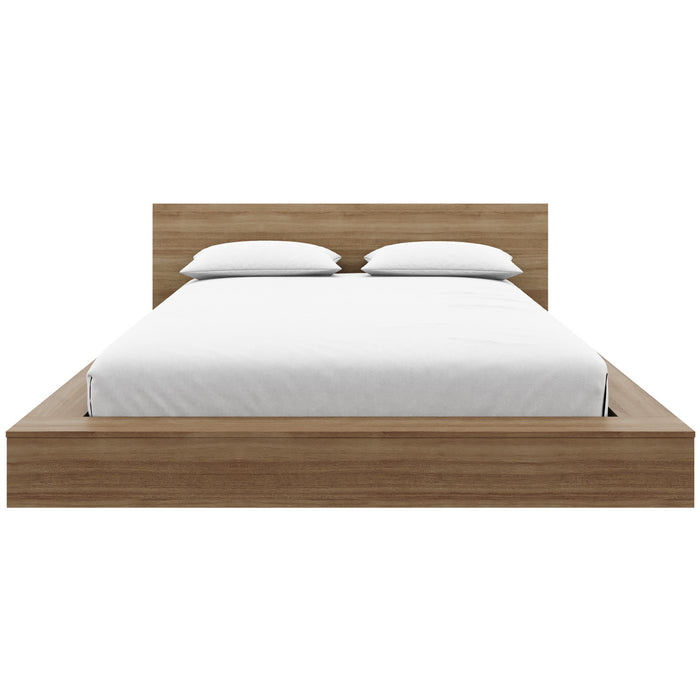 Kanso Low Platform Bed Set Queen Bed