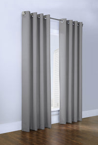 Habitat Mulberry Grey Light Filtering Grommet Curtain Panel - 54 x 95