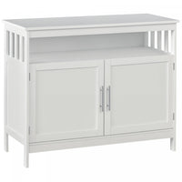 HOMCOM Kitchen Sideboard, Buffet Cabinet, Wooden Storage Console Table