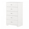 Fusion 5-drawer Chest - Pure White 
