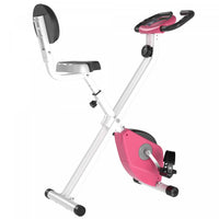 Soozier Foldable Exercise Bike With 8 Levels Of Magnetic Resistance