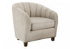 Monarch Specialties - Accent Chair, 31"H, Upholstered, Living Room, Bedroom, Cream Fabric, Transitional | Monarch Specialties - Chaise D'Appoint, 31"H, Rembourre, Salon, Chambre A Coucher, Tissu Creme, Transitionnel
