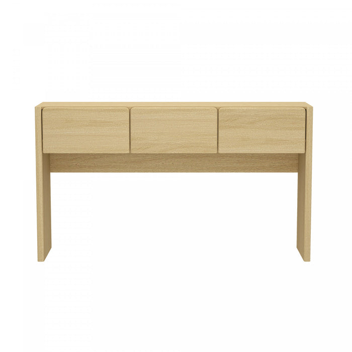 Linda Modern Console Table in Natural Oak Hall Table