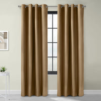 Thermaplus Alpine Sand Blackout Grommet Curtain Panel - 52 x 63
