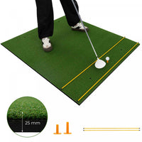 Costway 5 X 4 Ft Golf Hitting Mat Artificial Indoor Outdoor Turf Golf Training Mat 25 Mm