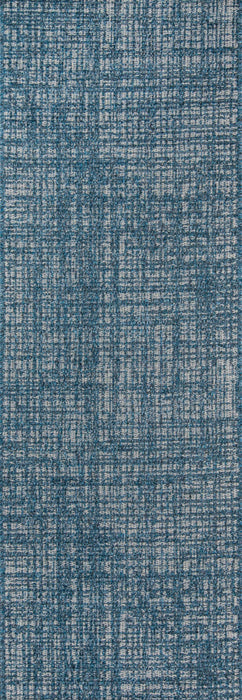 Nayah Contemporary 2'0\" x 6'0\" Runner Rug in Blue Indoor Area Rug