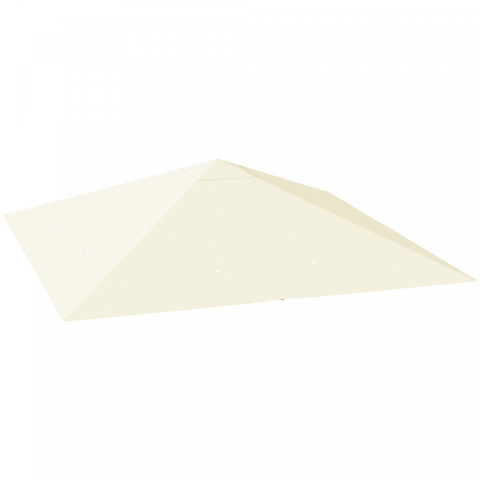 10' X 10' Gazebo Replacement Cover, Gazebo Roof Replacement, Cream White