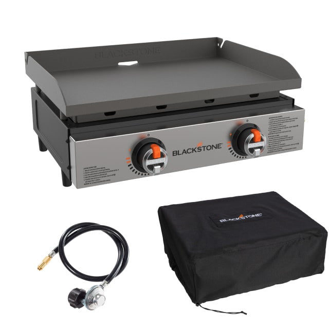 Blackstone 22\" Tabletop Griddle With Cover And Propane Adapter - 2427