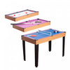 Soozier 3 In 1 Multi-use Mini Games Table Tennis Billiard Pool Air Hockey Set With All Accessories