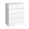 Astrid Kids 4-Drawer Dresser - White