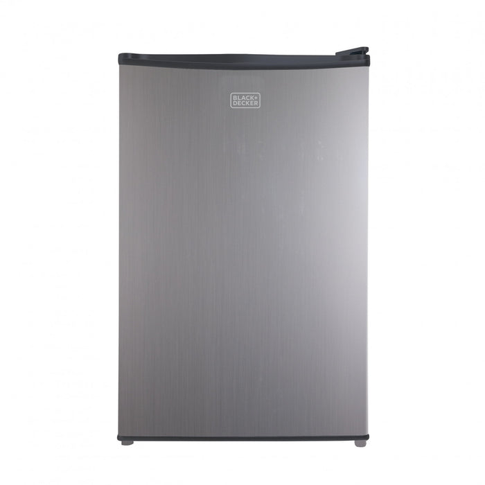 BCRK Series BLACK+DECKER 4.3 Cu. Ft. Compact Refrigerator, BCRK43V, Stainless Look
