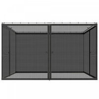 Outsunny 10' x 12' Gazebo Replacement Mosquito Netting, Black