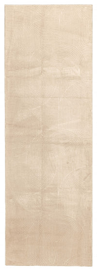 Elion Contemporary Beige Washable Rug 2'8