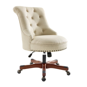 Sinclair Fabric Office Chair - Light Blue