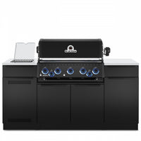 Broil King Baron 590i Shadow 5-Burner Built-In 45,000-BTU Propane Gas BBQ - 876844 Grill 