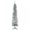 Homcom 6' Artificial Christmas Tree With Realistic Branches Green