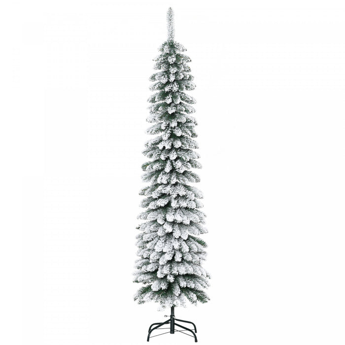 Homcom 6' Artificial Christmas Tree With Realistic Branches Green