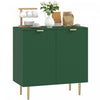 HOMCOM Sideboard Buffet Cabinet with Adjustable Shelves, Green