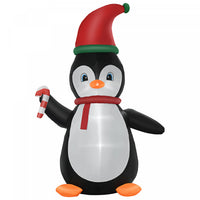 Homcom 8.2ft Penguins Inflatable Christmas Decoration