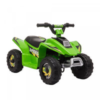 Aosom Kids Atv, 6v Battery Powered Ride-On Electric Car For Kids, Toddler Quad 4 Wheeler With Forwar