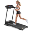 Goplus 1.0hp Folding Treadmill Electric Support Motorized Power Running Machine Trainer