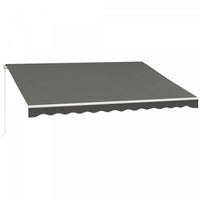Outsunny 10' X 13' Electric Retractable Awning W/ Remote Controller, Gray