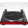 Audio-Technica AT-LP60X Stereo Red Turntable Music Player