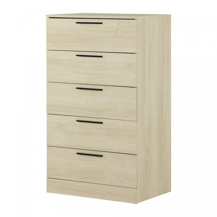 Step One Essential 5-drawer Chest - Bleached Oak 