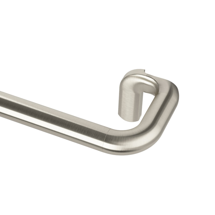 Umbra Twilight Matte Nickel Expandable Blackout 3/4\" Curtain Rod - 30\"-84\" 