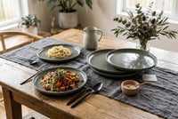 Gaia Stoneware Dinner Plates, Set of 4 (10.5-Inch) 