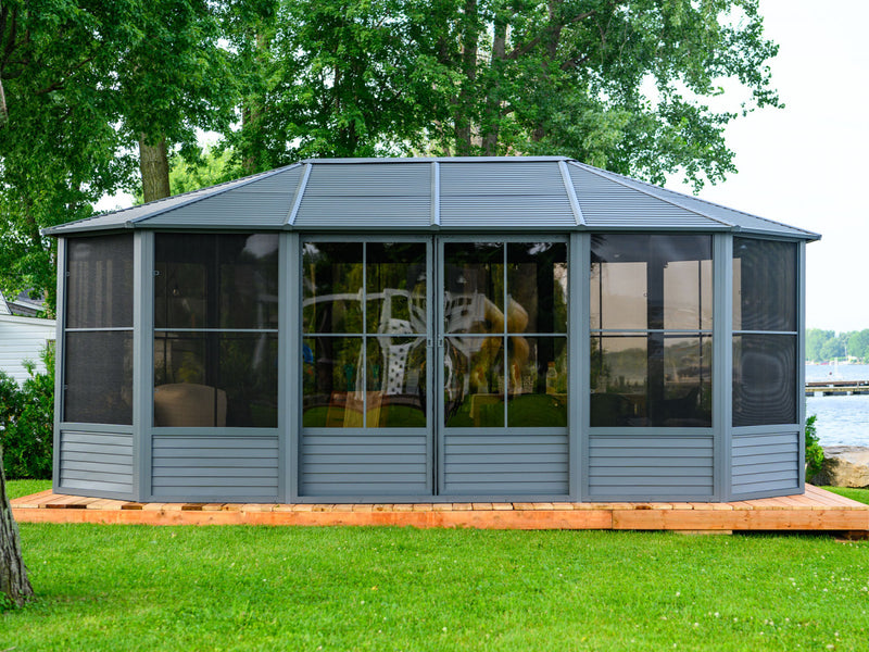 Gazebo Penguin Florence - Solarium 12x18 Metal Roof