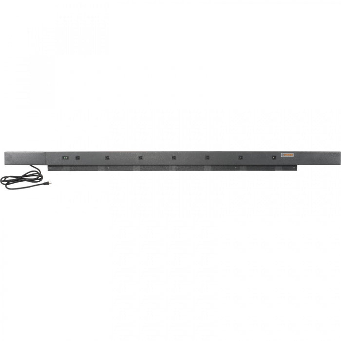 Gladiator 6' Wide 9-Outlet Workbench Powerstrip - Hammered Granite