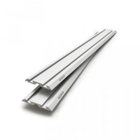 Gladiator 4' Wide Geartrack® Channels (2-Pack) - Light Grey